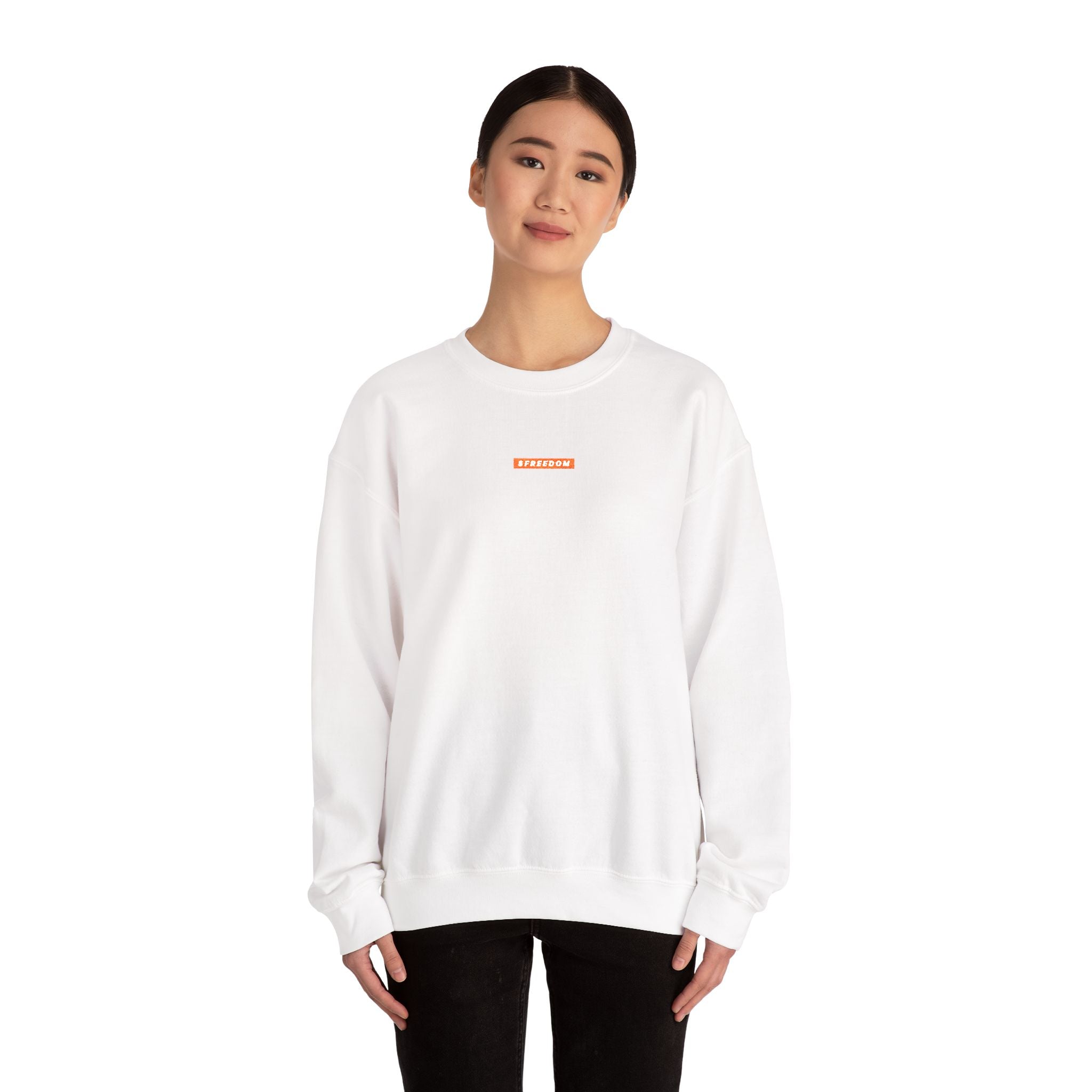$FREEDOM Embroidered Heavy Sweatshirt