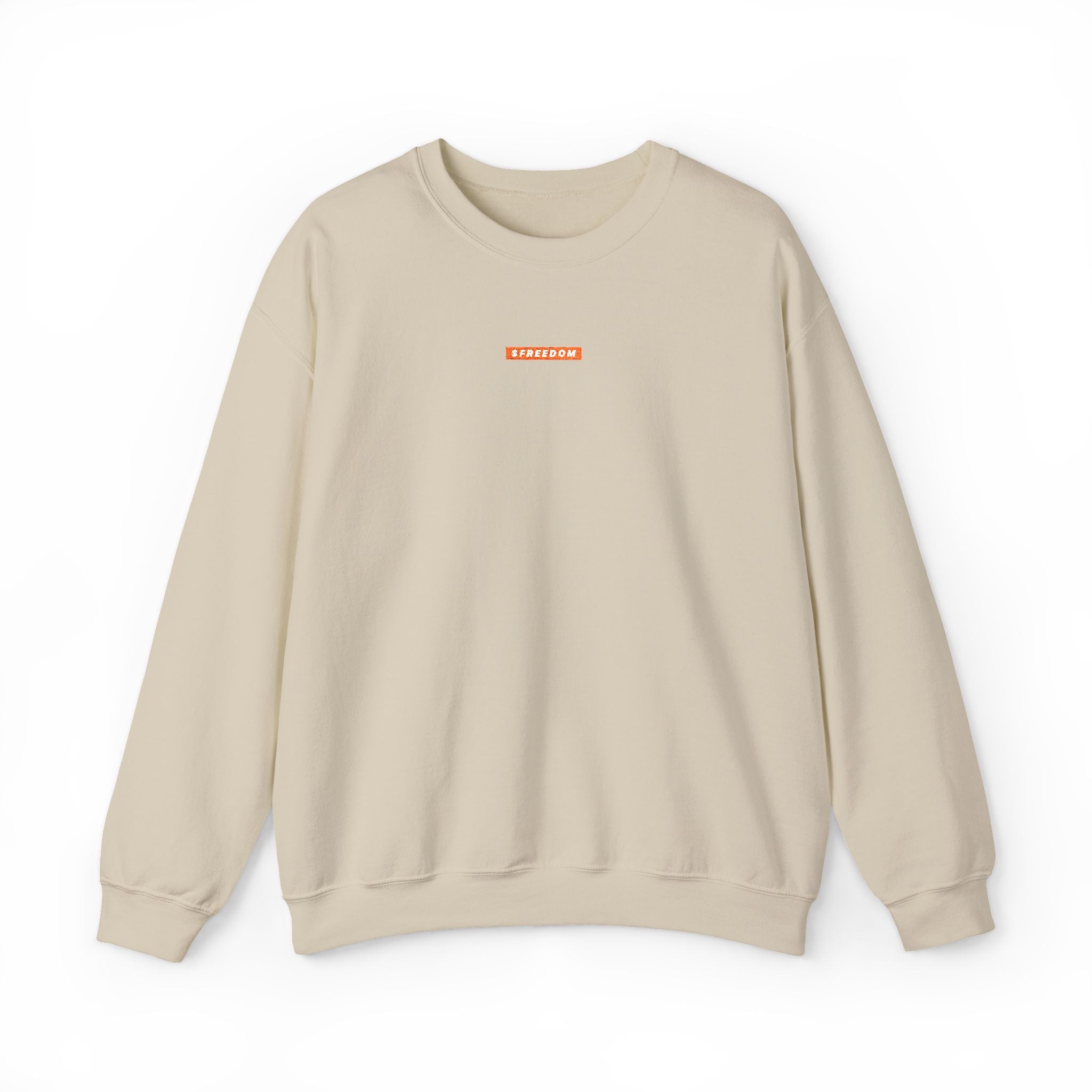 $FREEDOM Embroidered Heavy Sweatshirt