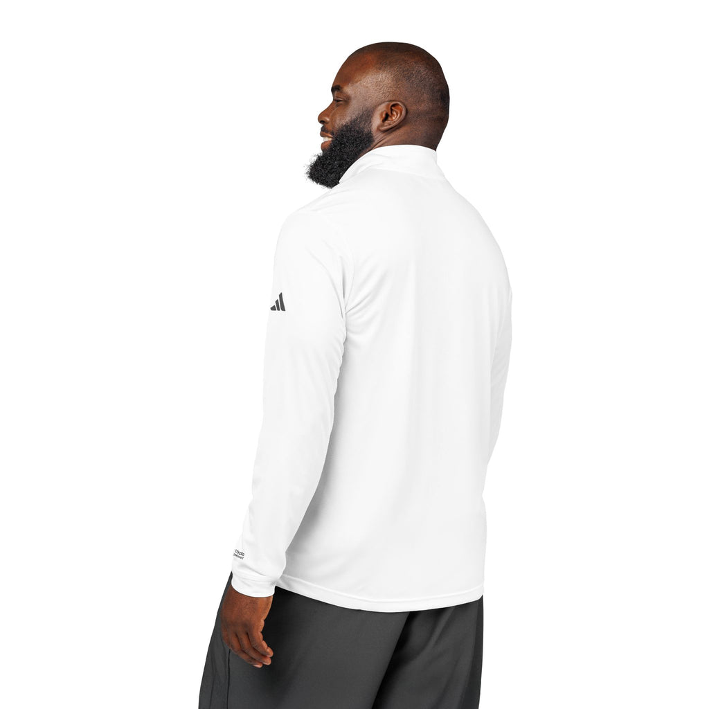Embroidered - adidas® - Quarter-Zip Pullover
