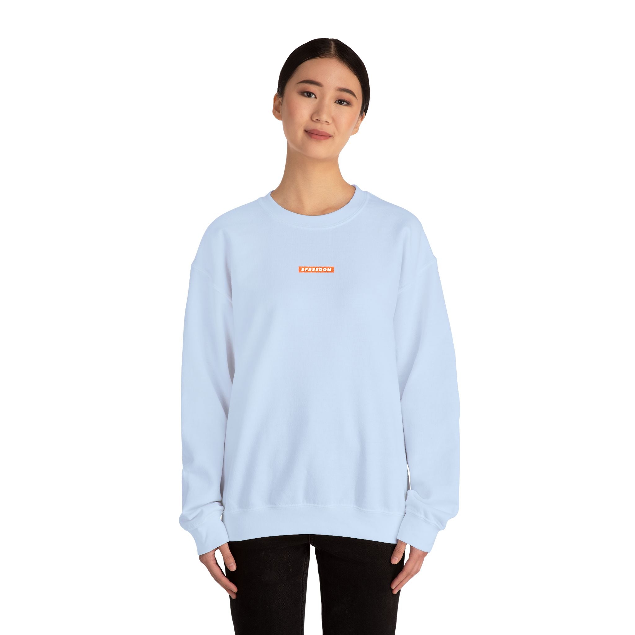 $FREEDOM Embroidered Heavy Sweatshirt