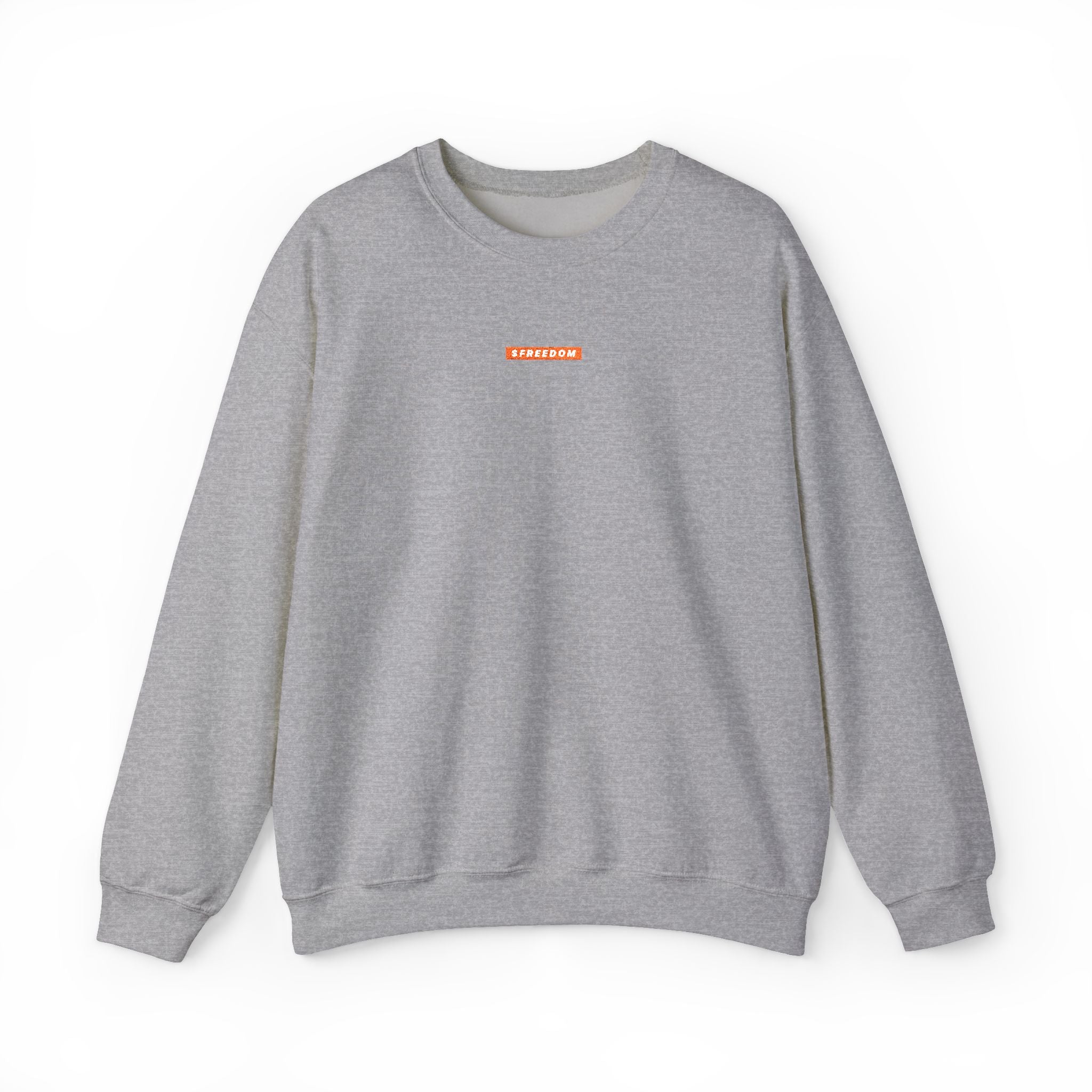 $FREEDOM Embroidered Heavy Sweatshirt