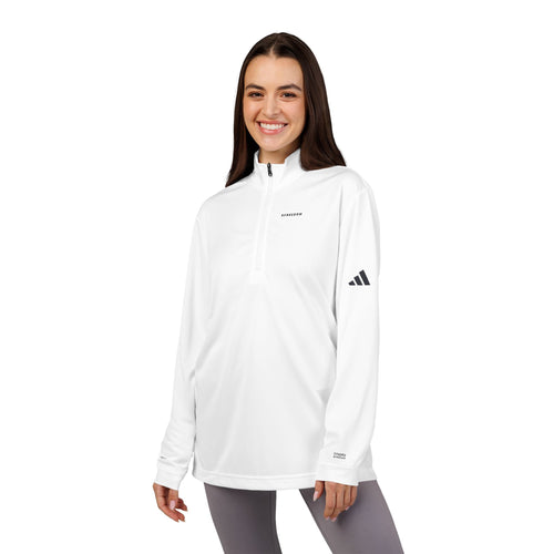Embroidered - adidas® - Quarter-Zip Pullover