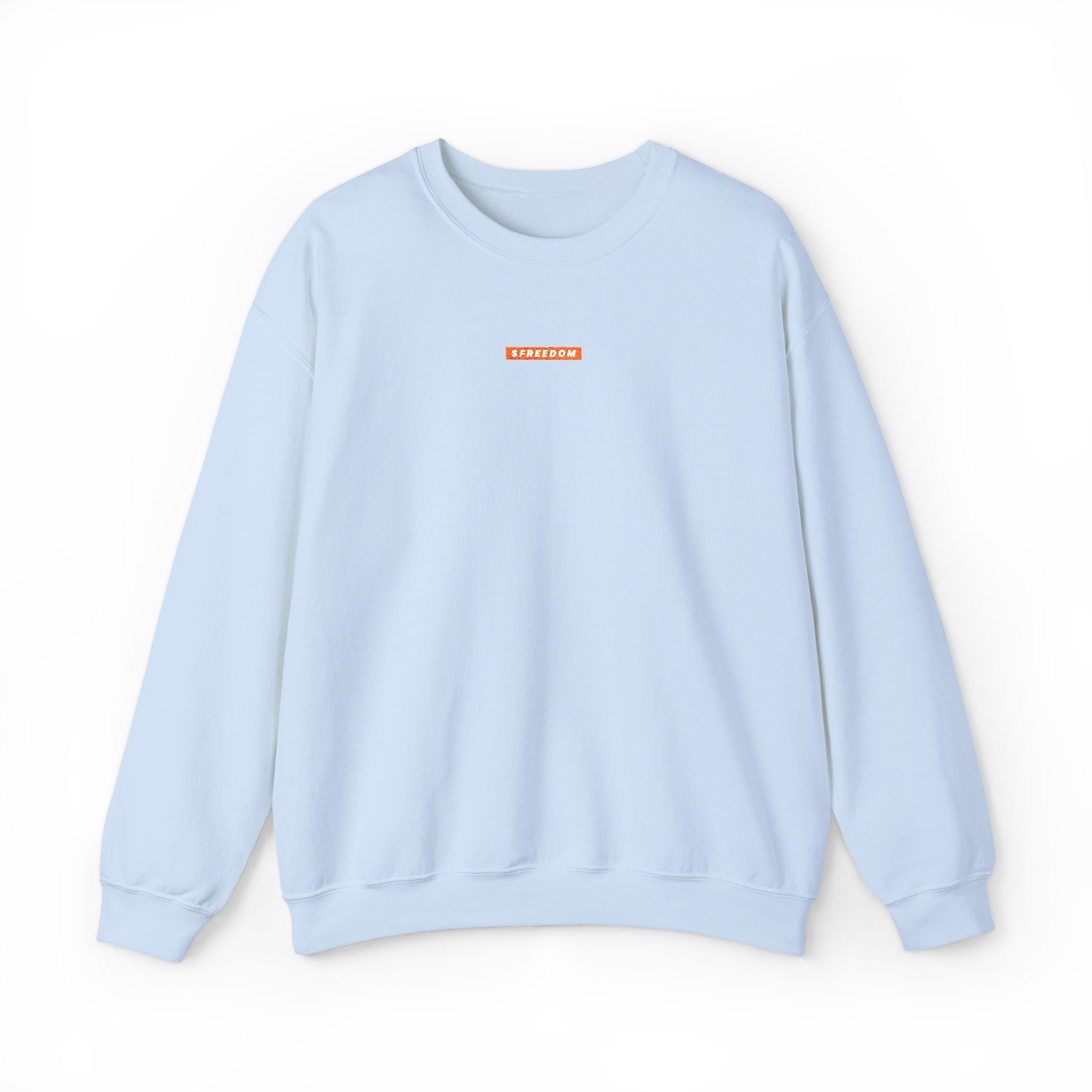 $FREEDOM Embroidered Heavy Sweatshirt